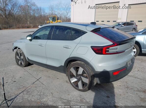 YV4ER3GL1R2106484 2024 VOLVO C40 RECHARGE PURE ELECTRIC Серый Задняя левая четверть