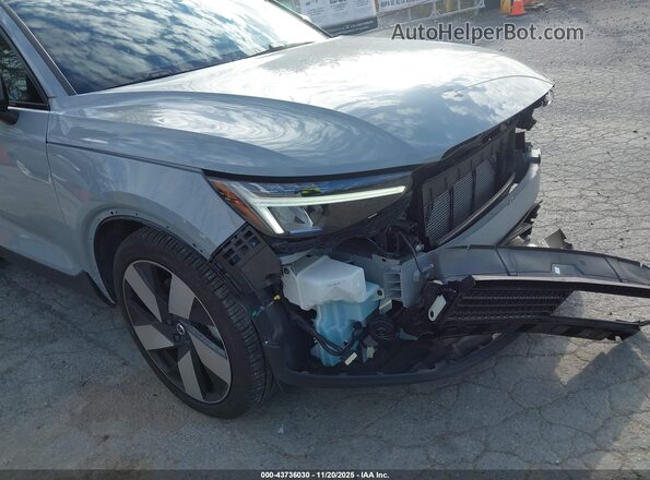 YV4ER3GL1R2106484 2024 VOLVO C40 RECHARGE PURE ELECTRIC Серый 