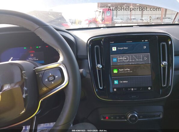 YV4ER3GL3R2096802 2024 VOLVO C40 RECHARGE PURE ELECTRIC Серебряный 
