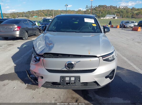 YV4ER3GL3R2096802 2024 VOLVO C40 RECHARGE PURE ELECTRIC Серебряный Вид щитка приборов
