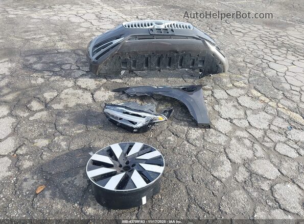 YV4H600A2P1978043 2023 VOLVO XC90 RECHARGE PLUG-IN HYBRID Gray Вид щитка приладів