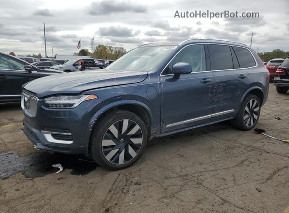 YV4H60CE0R1239450 2024 VOLVO XC90 Синий Передняя левая четверть