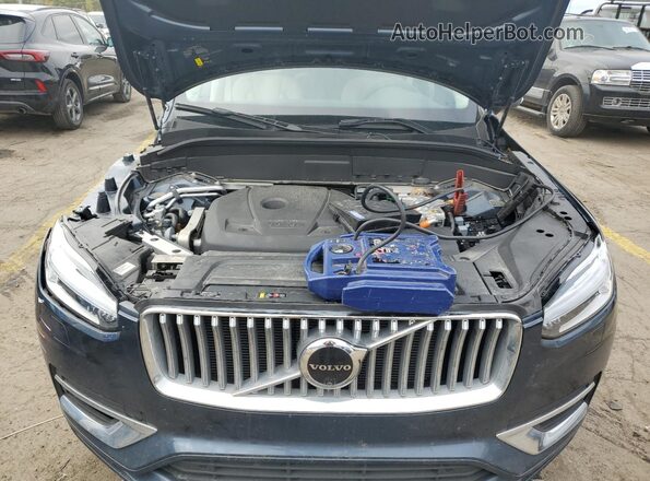 YV4H60CE0R1239450 2024 VOLVO XC90 Синий Вид задней части салона