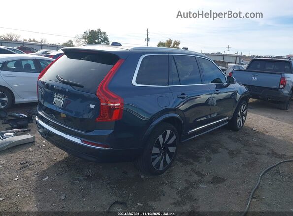 YV4H60CE9R1173352 2024 VOLVO XC90 RECHARGE PLUG-IN HYBRID Blue უკანა მარჯვენა