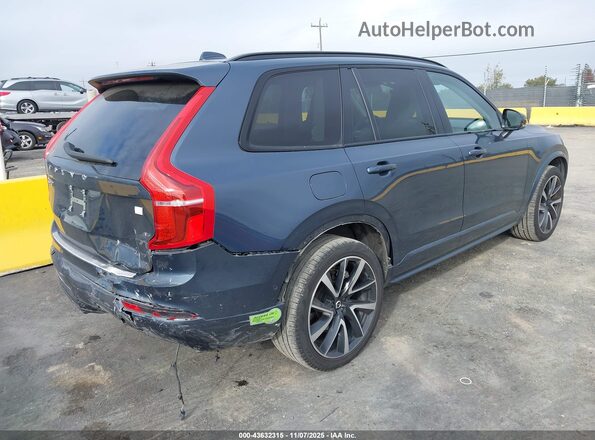 YV4H60CW2P1922272 2023 VOLVO XC90 RECHARGE PLUG-IN HYBRID Синий Задняя правая четверть