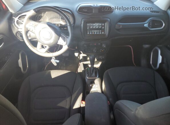 ZACCJABB9JPH12601 2018 JEEP RENEGADE Красный Вид панели приборов