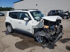 2016 Jeep Renegade Latitude Белый vin: ZACCJABT4GPD12172