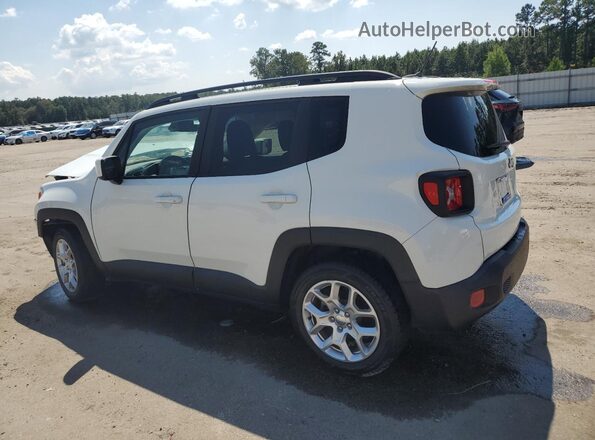 ZACCJABT4GPD12172 2016 JEEP RENEGADE Белый Задняя левая четверть