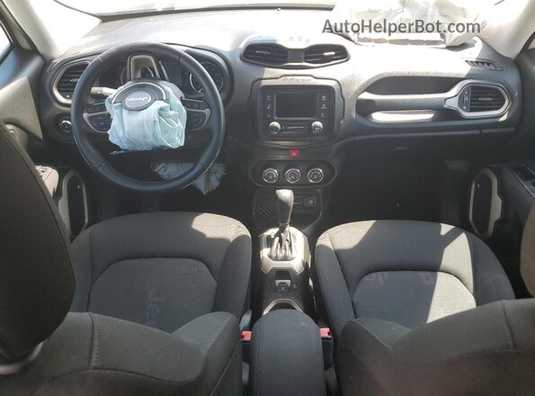 ZACCJABT4GPD12172 2016 JEEP RENEGADE Белый Вид панели приборов