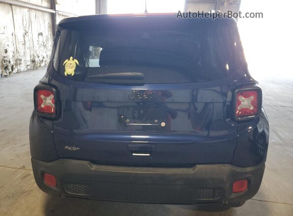 ZACCJBBB2JPH47261 2018 JEEP RENEGADE Blue Вид ззаду