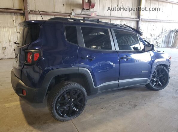 ZACCJBBB2JPH47261 2018 JEEP RENEGADE Blue Задня права чверть