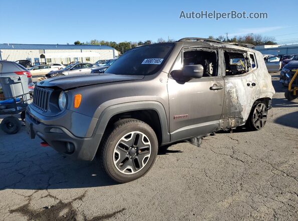 ZACCJBCT3GPD76188 2016 JEEP RENEGADE Угольный Передняя левая четверть