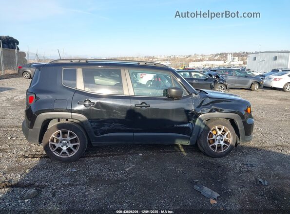 ZACNJAAB9LPL63000 2020 JEEP RENEGADE Black უკანა სალონის ხედი