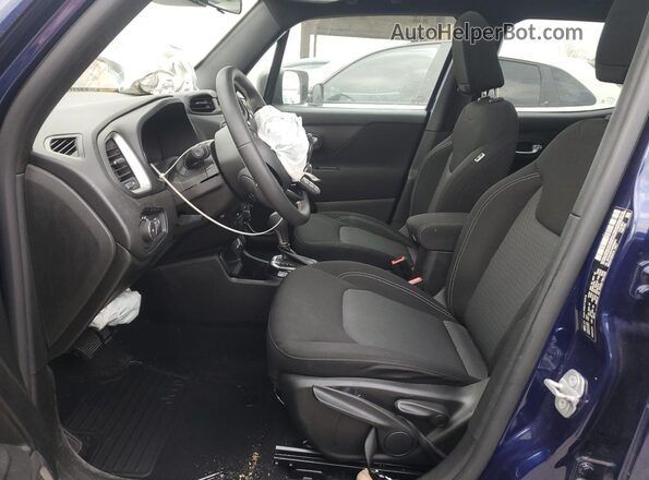 ZACNJCBB1MPM96975 2021 JEEP RENEGADE Blue Вид салону спереду