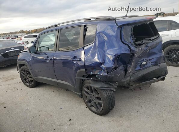 ZACNJCBB1MPM96975 2021 JEEP RENEGADE Blue Задня ліва чверть