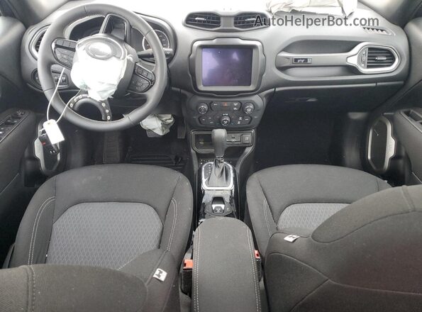 ZACNJCBB1MPM96975 2021 JEEP RENEGADE Blue Вид панелі приладів