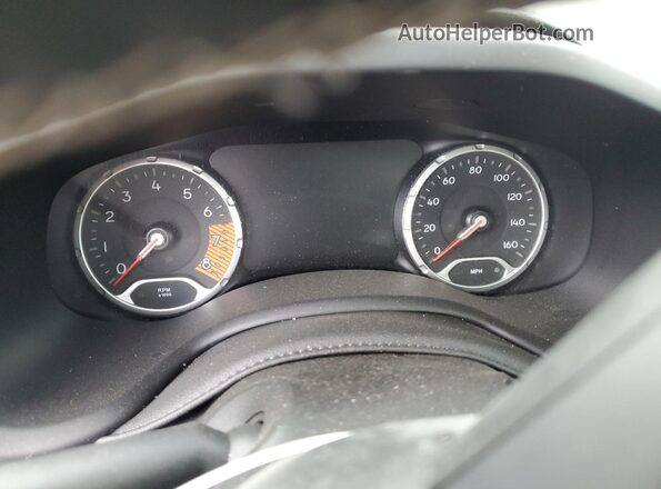 ZACNJCBB1MPM96975 2021 JEEP RENEGADE Blue Вид щитка приладів