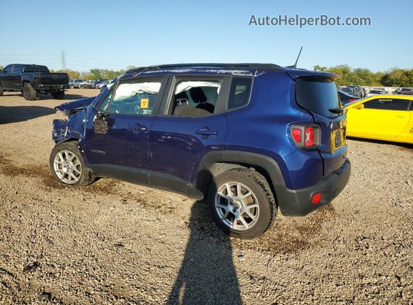 ZACNJCBB7MPN14962 2021 JEEP RENEGADE Синий Задняя левая четверть