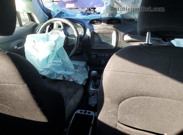 ZACNJCBB7MPN14962 2021 JEEP RENEGADE Синий Вид панели приборов