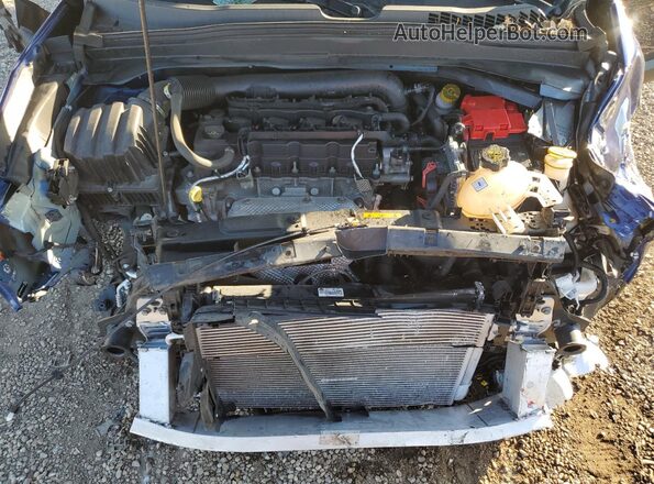 ZACNJCBB7MPN14962 2021 JEEP RENEGADE Синий Вид подкапотного пространства