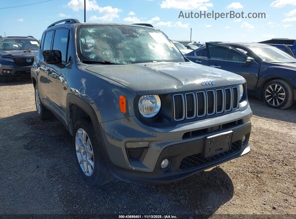 ZACNJDB16NPN48762 2022 JEEP RENEGADE Серый Передняя правая четверть