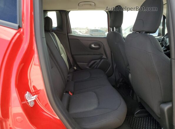 ZACNJDB18PPP18462 2023 JEEP RENEGADE Red Widok wnętrza z tyłu