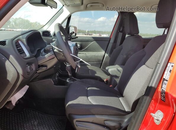 ZACNJDB18PPP18462 2023 JEEP RENEGADE Red Widok wnętrza z przodu
