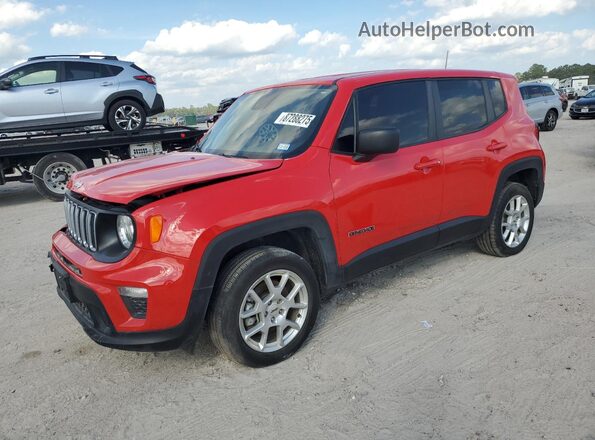 ZACNJDB18PPP18462 2023 JEEP RENEGADE Red Przód lewy
