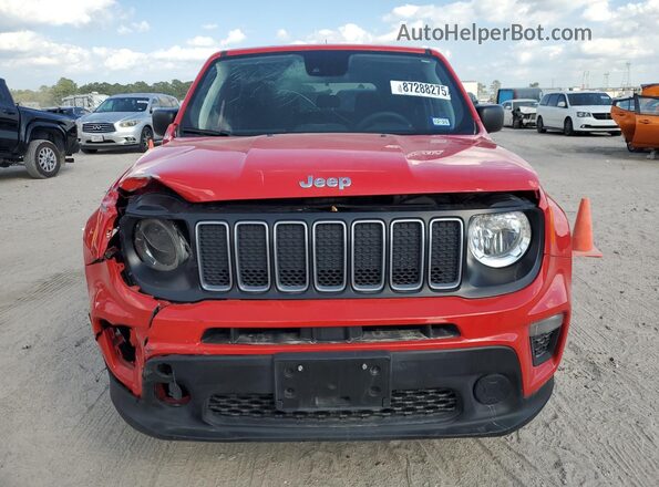 ZACNJDB18PPP18462 2023 JEEP RENEGADE Red Widok z przodu