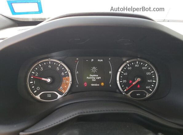 ZACNJDB18PPP18462 2023 JEEP RENEGADE Red Widok zestawu wskaźników