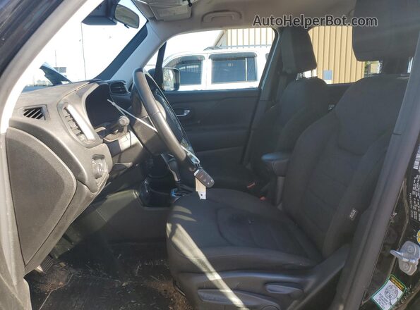 ZACNJDB1XNPN79609 2022 JEEP RENEGADE Черный Вид салона спереди