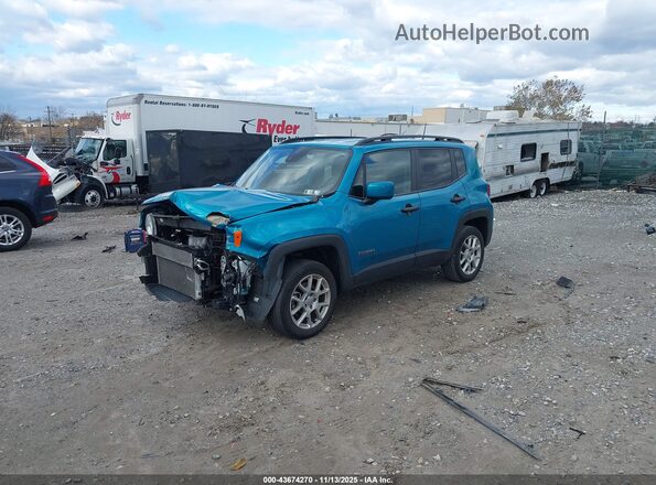 ZACNJDBBXMPN31275 2021 JEEP RENEGADE Green Front left