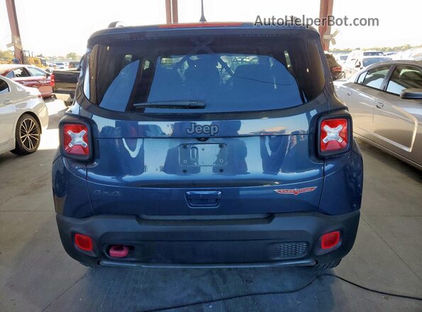 ZACNJDC13NPN54288 2022 JEEP RENEGADE Blue Հետևի տեսք