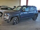 2022 Jeep Renegade Trailhawk Blue vin: ZACNJDC13NPN54288 Damage: Left Front Fender, Severe Damage, Replacement Required