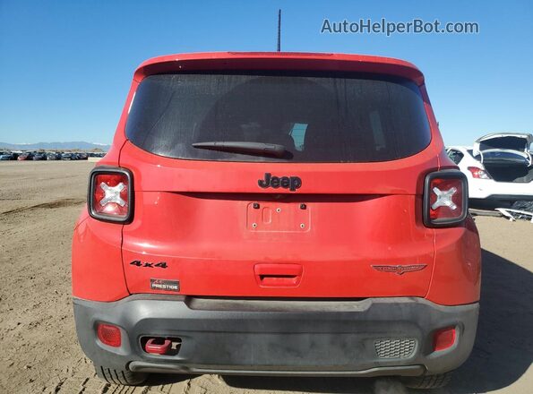 ZACNJDC13PPP73402 2023 JEEP RENEGADE Red უკანა ხედი