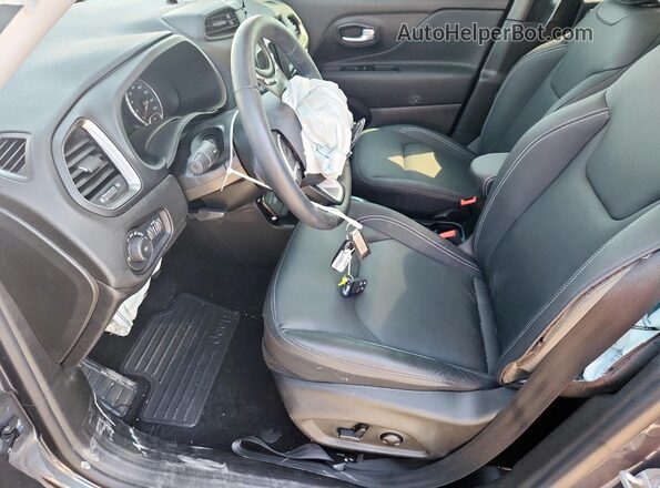 ZACNJDD19PPP62466 2023 JEEP RENEGADE Серый Вид салона спереди