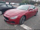 2017 Maserati Ghibli S Q4 Красный vin: ZAM57RTS5H1247342