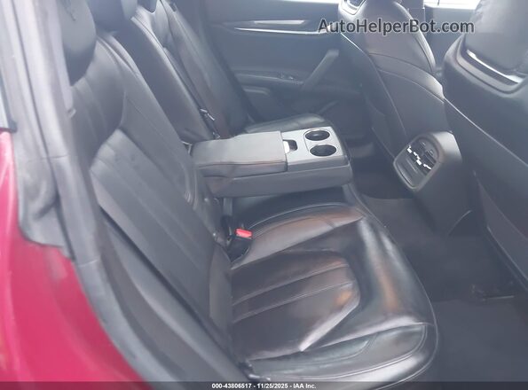 ZAM57RTS5H1247342 2017 MASERATI GHIBLI Красный Вид наклейки с VIN-кодом