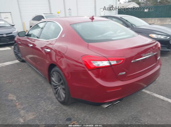 ZAM57RTS5H1247342 2017 MASERATI GHIBLI Красный Задняя левая четверть