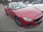 2017 Maserati Ghibli S Q4 Красный vin: ZAM57RTS5H1247342