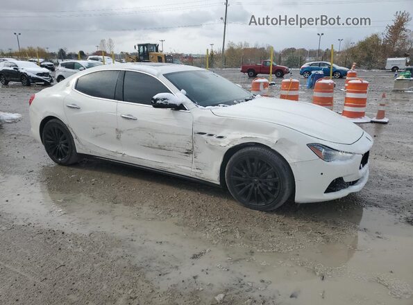 ZAM57XSAXL1351850 2020 MASERATI GHIBLI Белый Передняя правая четверть