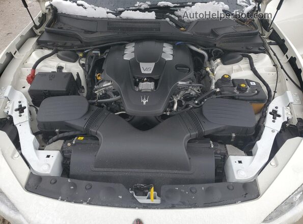 ZAM57XSAXL1351850 2020 MASERATI GHIBLI Белый Вид задней части салона