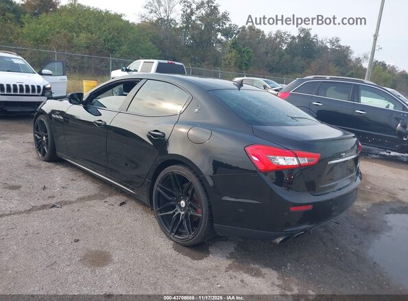ZAM57XSS8H1249690 2017 MASERATI GHIBLI Black უკანა მარცხენა