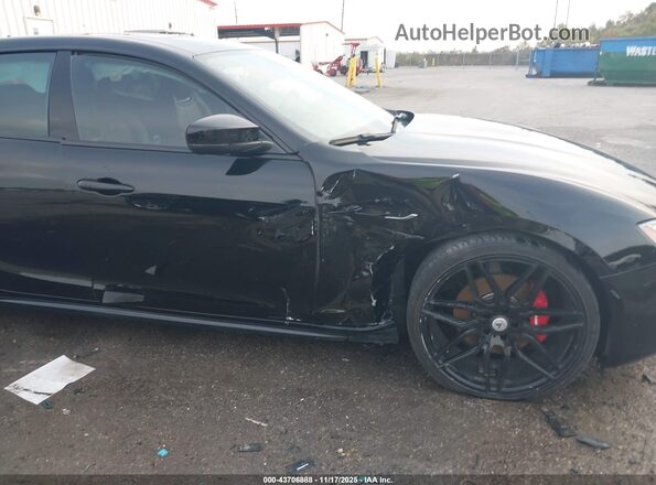 ZAM57XSS8H1249690 2017 MASERATI GHIBLI Black წინა ხედი