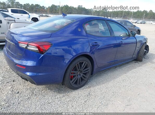 ZAM57YSS1M1362901 2021 MASERATI GHIBLI Синий Задняя правая четверть