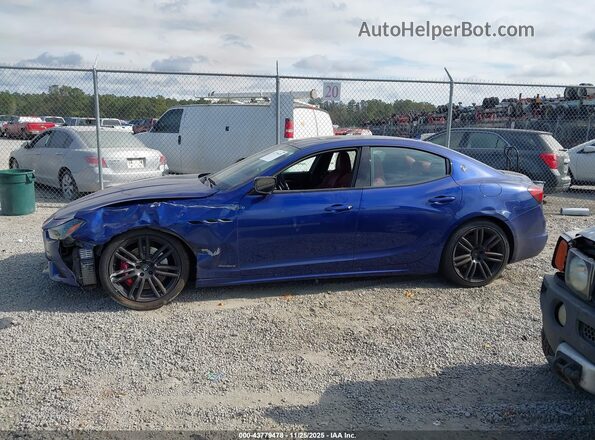 ZAM57YSS1M1362901 2021 MASERATI GHIBLI Синий Вид задней части салона