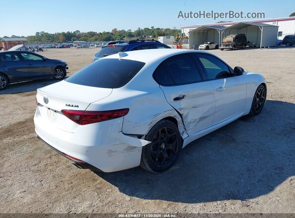 ZARFAMANXM7641524 2021 ALFA ROMEO GIULIA White Задня права чверть