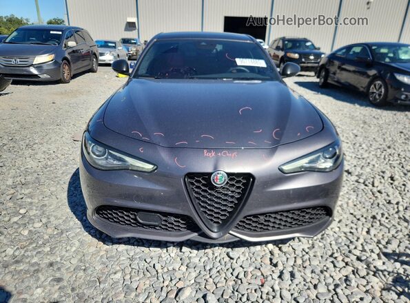 ZARFAMBN0N7655366 2022 ALFA ROMEO GIULIA Серый Вид спереди