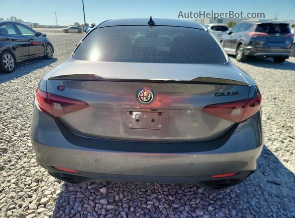 ZARFAMBN0N7655366 2022 ALFA ROMEO GIULIA Серый Вид сзади