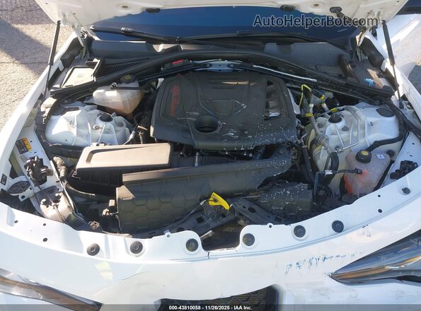 ZARFAMBN0P7668959 2023 ALFA ROMEO GIULIA White უკანა ხედი